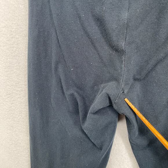 EILEEN FISHER Leggings 2XS Stretch Organic Cotton Jersey Cropped Black USA - Picture 12 of 13